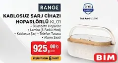 RANGE KABLOSUZ ŞARJ CİHAZI HOPARLÖR